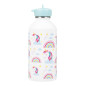 Gourde enfant Acier inoxydable DRAEGER PARIS - Facile à nettoyer - gourde réutilisable - Idéale pour parc, école - Contenance 30