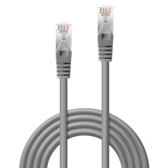 Lindy Câble réseau Cat.6 F/UTP, 250MHz, Gris, 7,5m