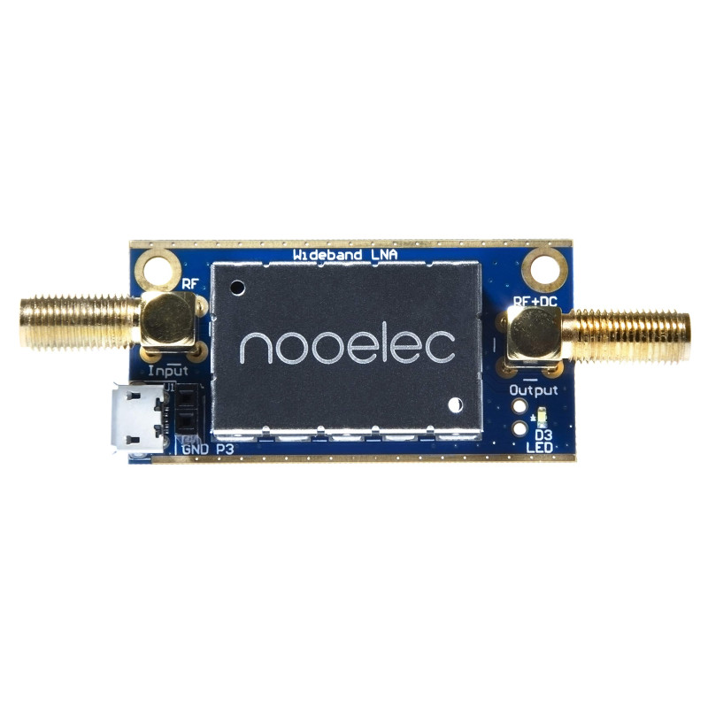 LaNA Barebones - Module d'Amplificateur à Très Faible Bruit (LNA) pour Radio Définie par Logiciel (SDR). Capacité de Fréquence L