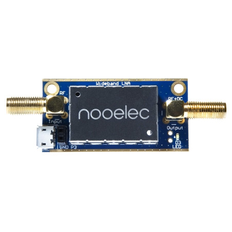 LaNA Barebones - Module d'Amplificateur à Très Faible Bruit (LNA) pour Radio Définie par Logiciel (SDR). Capacité de Fréquence L