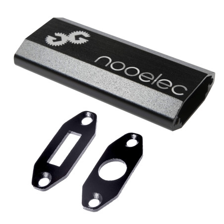 NooElec Boîtier en Aluminium et Bouclier EMI, Noir, pour Les Great Scott Gadgets Ubertooth One et Yard Stick One
