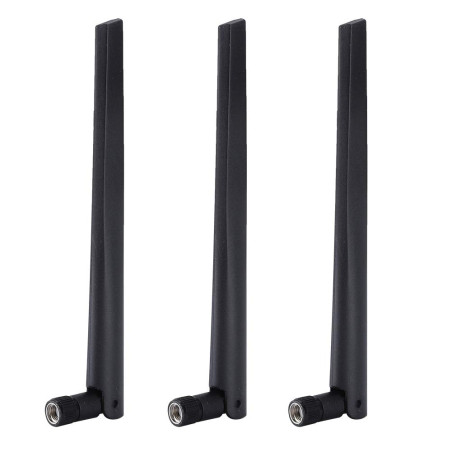 VBESTLIFE 3 pièces/Pack 2.4G/5G routeur sans Fil Double Bande Carte réseau antenne Externe 5db SMA antenne omnidirectionnelle po