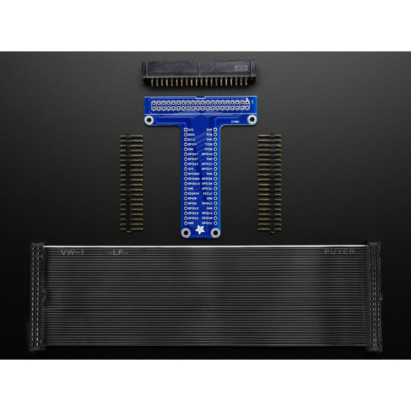 Adafruit Pi T-Cobbler Plus Kit - Breakout for Pi A+/B+/Pi 2/Pi 3