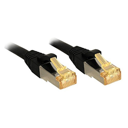 Lindy Câble réseau Cat.7 S/FTP, cuivre, LSOH, 600MHz, Noir, 2m