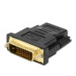 luoshaPUCY Adaptateur DVI vers HDMI, Adaptateur HDMI Femelle vers DVI mâle (24+1, Noir) 1080P Full HD luoshaPUCY Adaptateur DVI vers HDMI, Adaptateur HDMI Femelle vers DVI mâle (24+1, Noir) 1080P Full HD