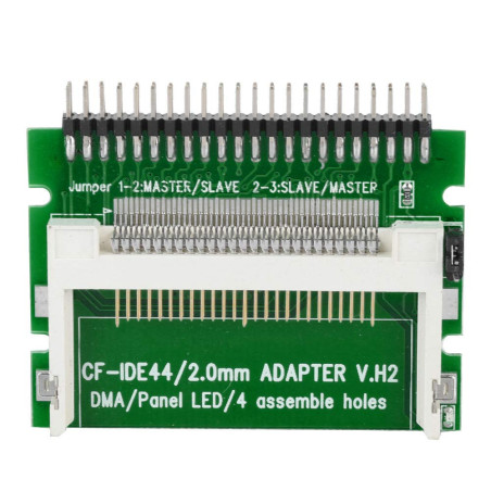 ASHATA CF à 2,5 Pouces IDE HDD 44Pin, Carte mémoire Compact Flash CF à 2,5 Pouces IDE IDE pour Ordinateur Portable Carte Adaptat