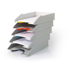 DURABLE - VARICOLOR MIX - Corbeilles à courrier - Pour l'organisation et le classement de documents - Rangement bureau - Pour do