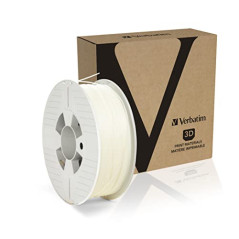 VERBATIM PP Filament Haute Performance en polypropylène avec Une épaisseur de 1,75 mm, 500 g, Transparent