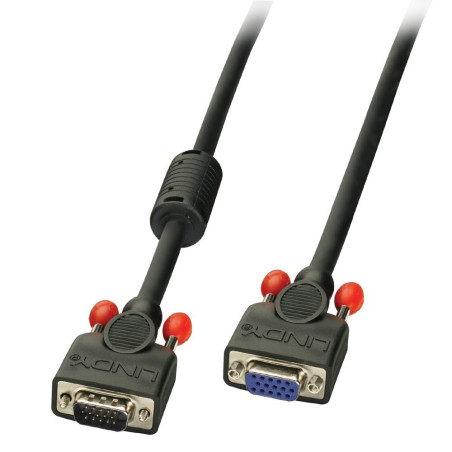 Lindy Rallonge VGA, noir, 0,5m