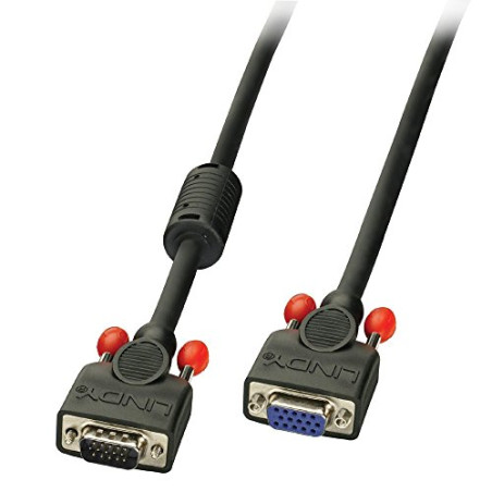 Lindy Rallonge VGA, noir, 0,5m