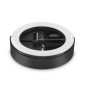 Hama Lampe Annulaire LED avec Support (Ring Light LED Portatif, Reglable, Anneau Lumineux 10.2 Pouces, Extensible 52 à 138cm, Té Hama Lampe Annulaire LED avec Support (Ring Light LED Portatif, Reglable, Anneau Lumineux 10.2 Pouces, Extensible 52 à 138cm, Té