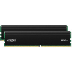 Crucial Pro RAM DDR4 64Go Kit (2x32Go) 3200MHz, Intel XMP 2.0, PC Mémoire - CP2K32G4DFRA32A