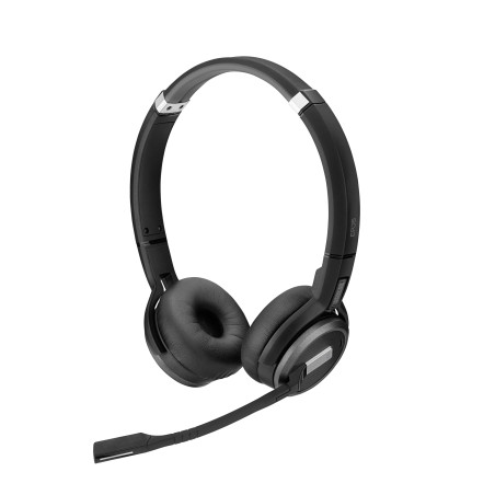 EPOS SDW 5065 EU/UK/AUS - Casque DECT sans Fil Double Face pour Une Productivité Accrue et Un Son Supérieur dans Les Environneme