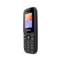 Konrow - Moby - Téléphone GSM 2G Double SIM - Écran 1,77'', Mèmoire 32 Mo Extensible, Bluetooth 2.1, Micro USB, Batterie 600 Mah
