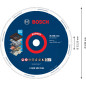 Bosch Accessories 1x Disque à tronçonner de grande taille Expert Diamond Metal Wheel (pour Fonte, Ø 230 mm, Accessoire Grande me Bosch Accessories 1x Disque à tronçonner de grande taille Expert Diamond Metal Wheel (pour Fonte, Ø 230 mm, Accessoire Grande me