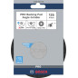 Bosch 1x Plateau de ponçage dur PRO Backing Pad Hard , X-Lock (Ø 125 mm, Professional Accessoire Petite meuleuse angulaire)