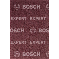 Bosch 1x Tampons en non-tissé EXPERT N880 (pour Tôles en acier, Acier inoxydable, Ø 152 x 229 mm, Medium A, Professional Accesso
