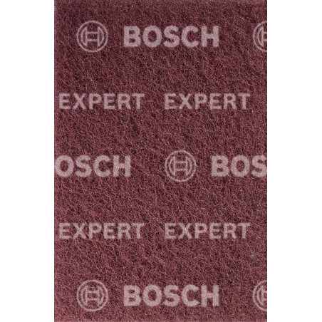 Bosch 1x Tampons en non-tissé EXPERT N880 (pour Tôles en acier, Acier inoxydable, Ø 152 x 229 mm, Medium A, Professional Accesso