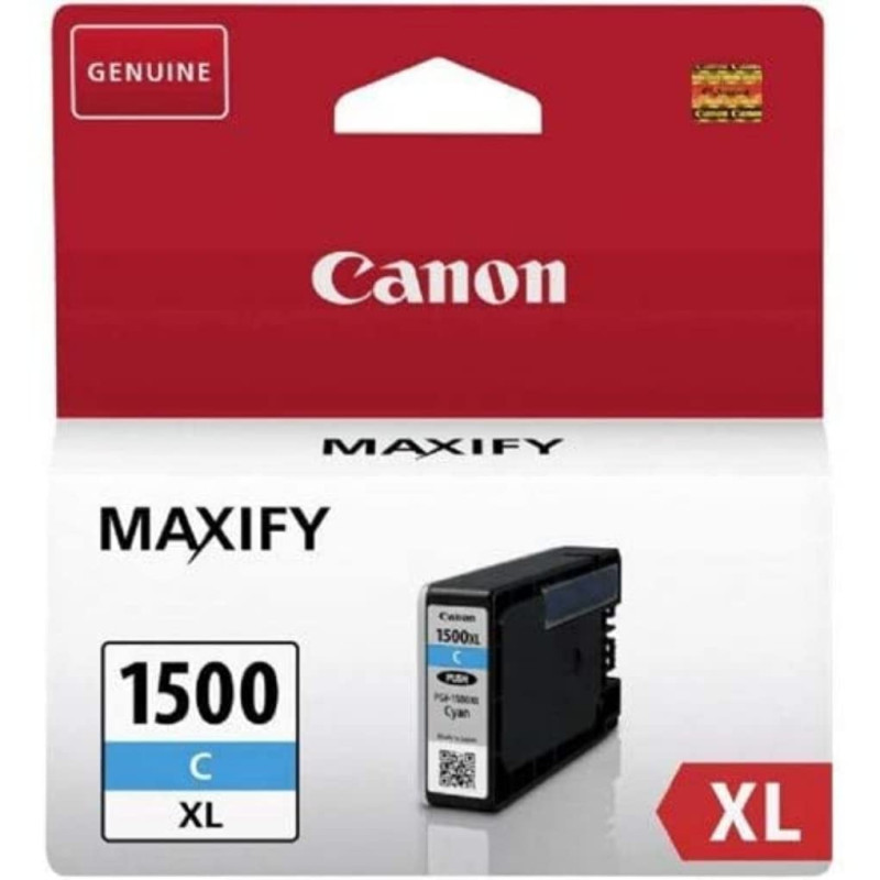 Canon PGI-1500XL Cartouche C Cyan XL (Emballage Carton) Canon PGI-1500XL Cartouche C Cyan XL (Emballage Carton)