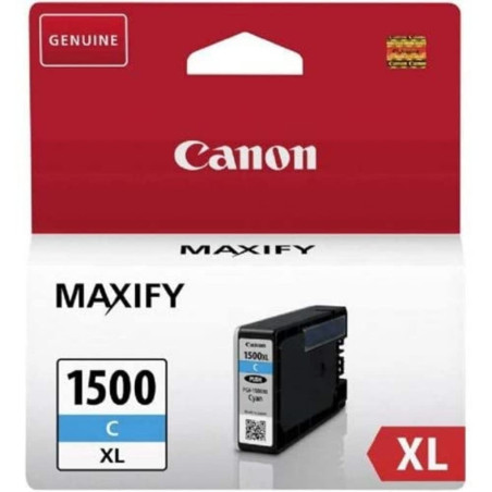 Canon PGI-1500XL Cartouche C Cyan XL (Emballage Carton)