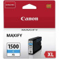 Canon PGI-1500XL Cartouche C Cyan XL (Emballage Carton) Canon PGI-1500XL Cartouche C Cyan XL (Emballage Carton)