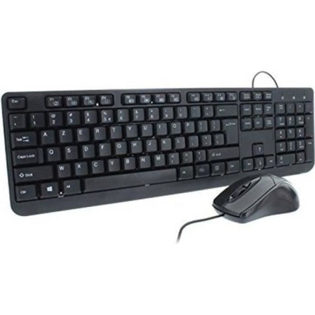Mobility Lab - Pack Clavier + Souris Gamma Combo Filaire USB ML309415 Noir