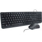 Mobility Lab - Pack Clavier + Souris Gamma Combo Filaire USB ML309415 Noir Mobility Lab - Pack Clavier + Souris Gamma Combo Filaire USB ML309415 Noir