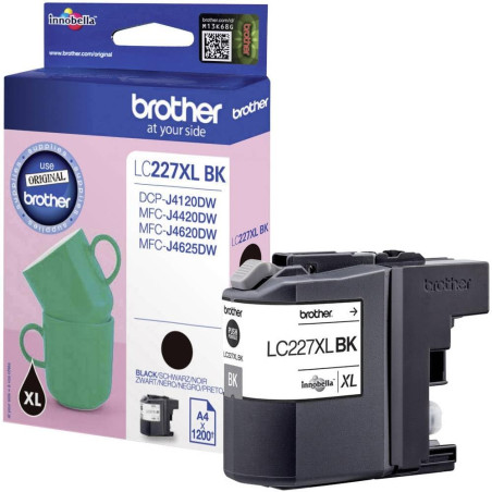 Brother LC-227XLBK Cartouche d'encre 1 pièce(s) Original Noir