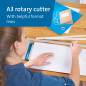 Dahle Rogneuse 508 Modèle 2020 (Capacité de Coupe jusqu'à 6 Feuilles, DIN A3, 460mm de Coupe, Auto-Affûtante, Pression Automatiq Dahle Rogneuse 508 Modèle 2020 (Capacité de Coupe jusqu'à 6 Feuilles, DIN A3, 460mm de Coupe, Auto-Affûtante, Pression Automatiq