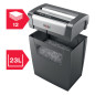 Rexel Momentum X312 - Destructeur de Documents Coupe Croisée Sécurité P3, Capacité 13-12 Feuilles (70-80 g/m²), Corbeille 23 lit