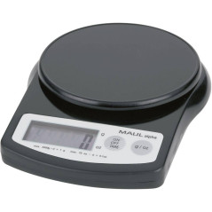 MAUL Pèse - lettres MAULalpha 1642090 Alimentations par piles corps en matière plastique capacité 2000 g noir 1 pcs