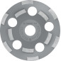 Bosch 1x Meules assiettes diamantées PRO Abrasive pour alésage 22,23 et meuleuses à béton (pour Briques silicocalcaires, Brique, Bosch 1x Meules assiettes diamantées PRO Abrasive pour alésage 22,23 et meuleuses à béton (pour Briques silicocalcaires, Brique,