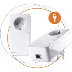 Devolo Magic 2 Kit de démarrage LAN 1-1-2 2 x (2400 Mbps Powerline + 1 x LAN)
