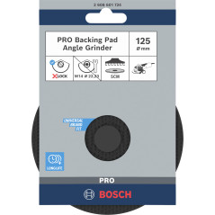 Bosch Accessories 2608601724 Plateau de Ponçage SCM (avec Tige de Centrage, X-LOCK, Ø 125 mm)