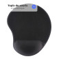 APM 570083 - Tapis de Souris Avec Repose Poignet Gel - Tapis Souris Ergonomique - Repose Poignet Clavier - Tapis de Souris Ergon
