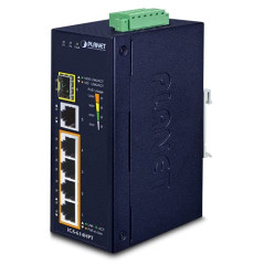 PLANET IGS-614HPT commutateur réseau Gigabit Ethernet (10/100/1000) Connexion Ethernet, supportant l'alimentation Via ce Port (P