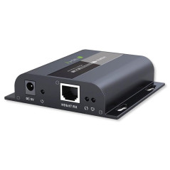 TECHLY 361865 Récepteur supplémentaire Extender HDMI HDbitT IR sur Câble Cat.6 120m Noir