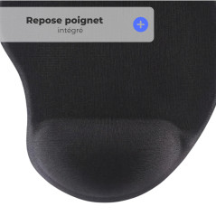 APM 570083 - Tapis de Souris Avec Repose Poignet Gel - Tapis Souris Ergonomique - Repose Poignet Clavier - Tapis de Souris Ergon