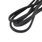 Rallonge électrique Textile 1.5m - Noir - Chacon