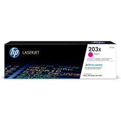 HP 203X CF543X Toner Magenta grande capacité Authentique pour HP Color LaserJet Pro M254 / M280 / M281, XL