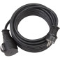 Brennenstuhl 1166810 Cordon prolongateur pour Chantier IP44 H07RN-F 3G2,5, Noir, 10 m Brennenstuhl 1166810 Cordon prolongateur pour Chantier IP44 H07RN-F 3G2,5, Noir, 10 m