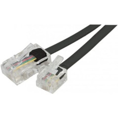 Dexlan Cordon téléphonique RJ11 vers RJ45 2 m Noir