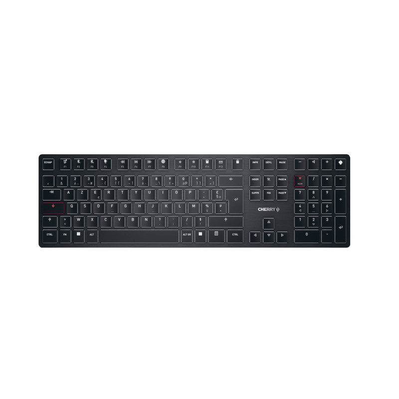 CHERRY KW X ULP, Clavier mécanique Haut de Gamme Ultra-Plat, Disposition française (AZERTY) Clavier Compact Multi-appareils Jusq CHERRY KW X ULP, Clavier mécanique Haut de Gamme Ultra-Plat, Disposition française (AZERTY) Clavier Compact Multi-appareils Jusq