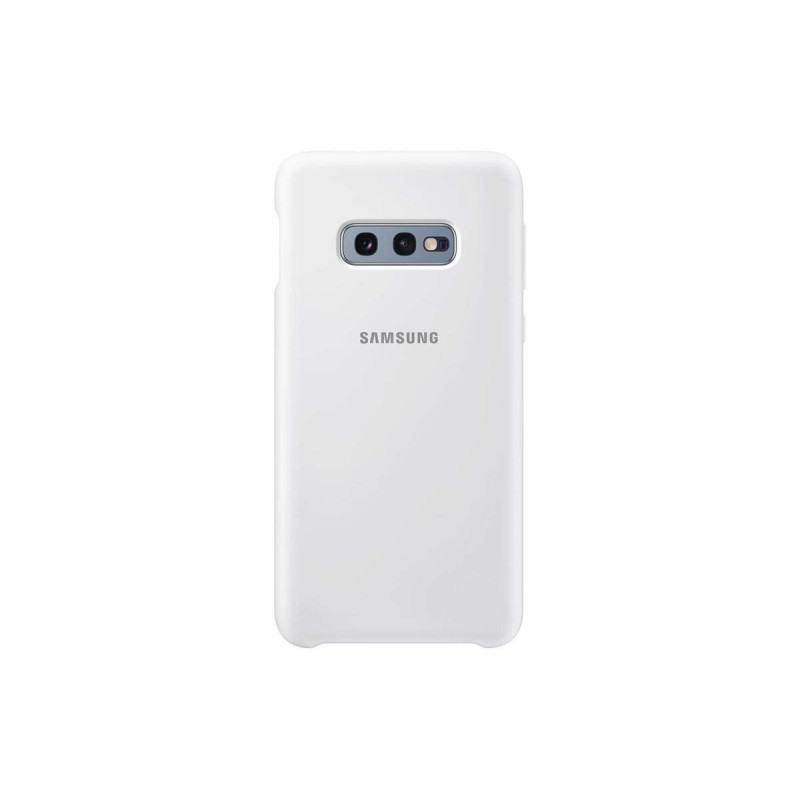 Beetlecase Samsung Galaxy S10E Silicone Cover Case - Blanc EF-PG970TWEGWW