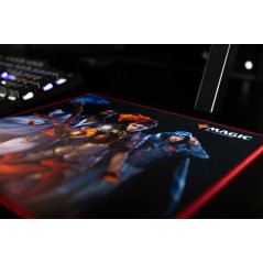 Konix Magic The Gathering Tapis de Souris Gaming 32 x 27 cm - Surface en Silicone 3D Ultra Fine - Motif Planeswalkers