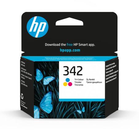 HP 342 C9361EE Cartouche d'encre Authentique, Imprimantes Deskjet, Officejet, Photosmart, Psc, trois Couleurs (Cyan, Magenta, Ja