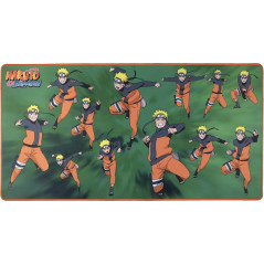 Konix Naruto Shippuden Tapis de Souris Gaming XXL 90 x 46 cm - Surface Microfibre antidérapante - Caoutchouc - Motif Multi Clona