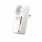 Adaptateur FRITZ!Powerline 1220 | Internet haut débit via la prise électrique | Réseau rapide avec 2 LAN Gigabit | 1200 Mbit/s |