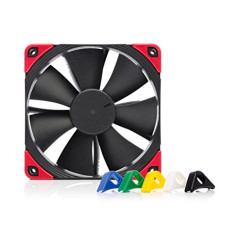 Noctua NF-F12 PWM chromax.black.swap, Ventilateur Silencieux Haut de Gamme, 4 Broches (120 mm, Noir)