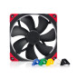 Noctua NF-A14 PWM chromax.black.swap, Ventilateur Silencieux Haut de Gamme, 4 Broches (140 mm, Noir) Noctua NF-A14 PWM chromax.black.swap, Ventilateur Silencieux Haut de Gamme, 4 Broches (140 mm, Noir)